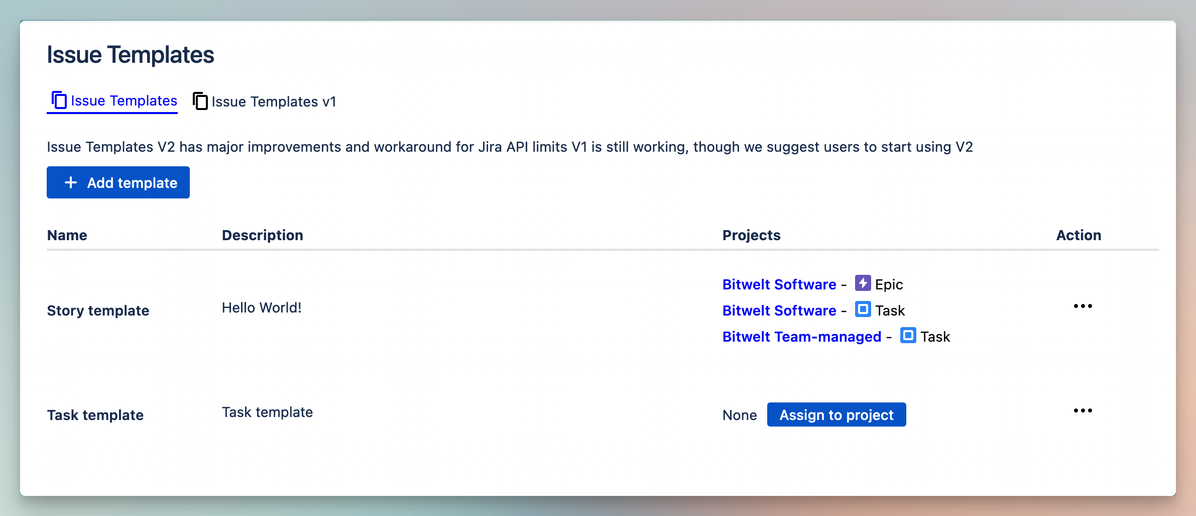 Using Issue Templates In Jira